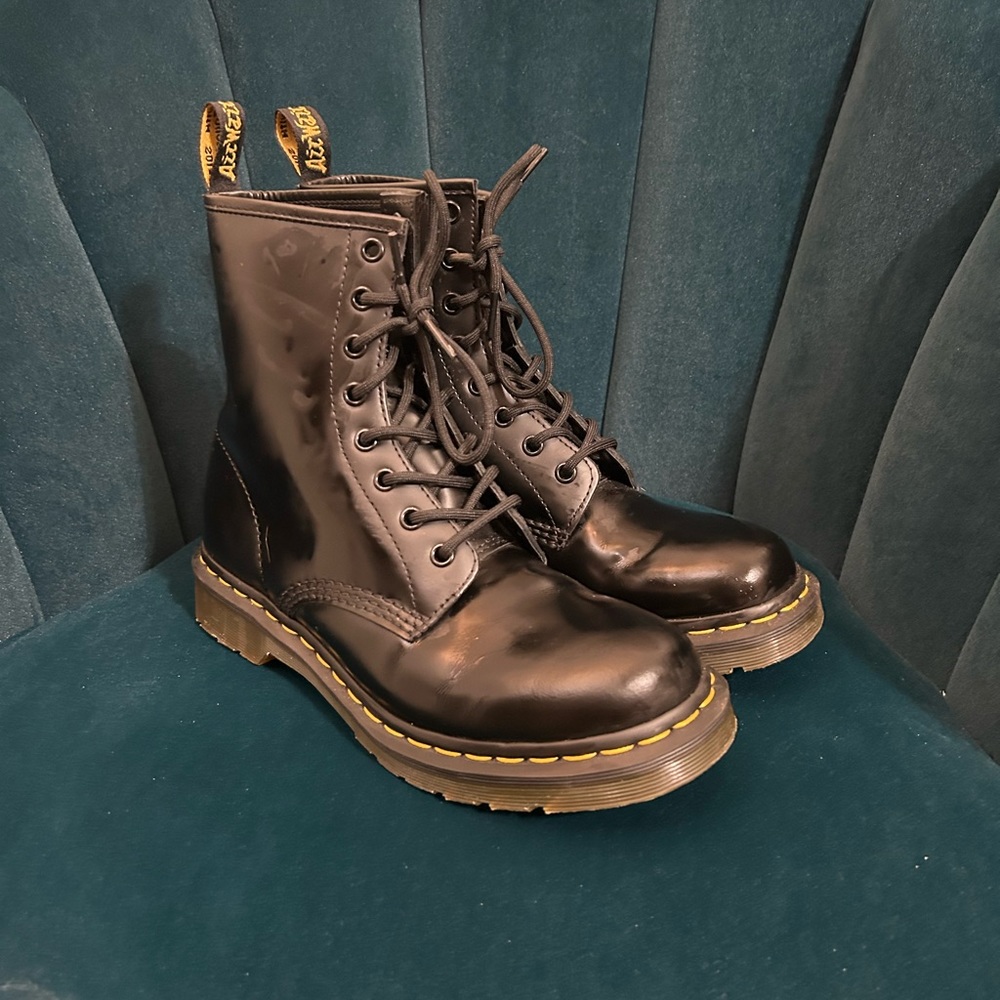 Dr. Martens Smooth Leather Lace-up Boots